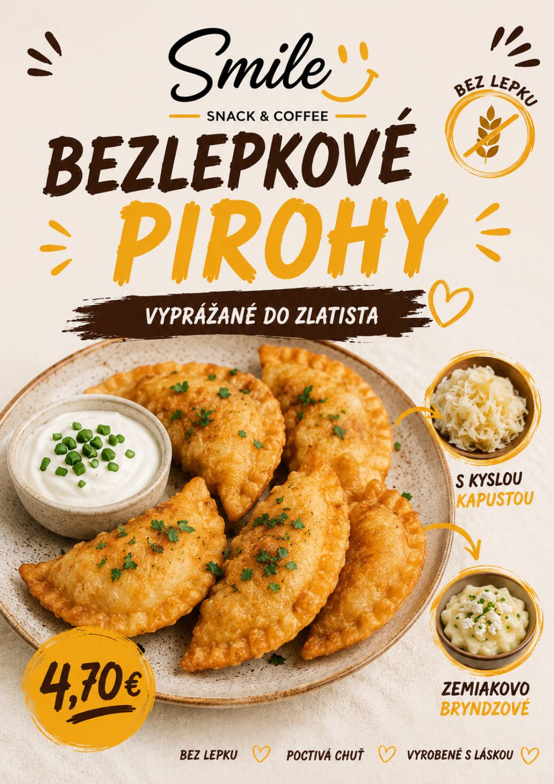 Bezlepkové pirohy